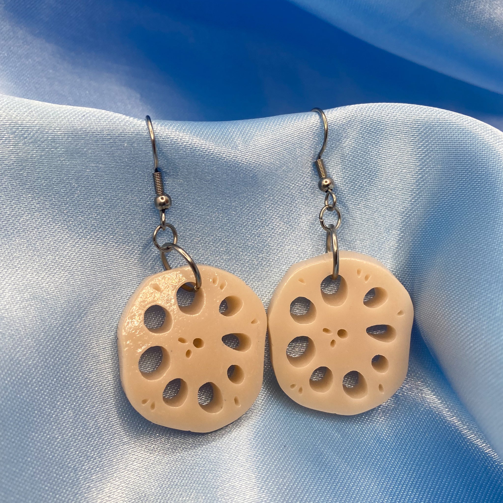 Lotus Root Earrings