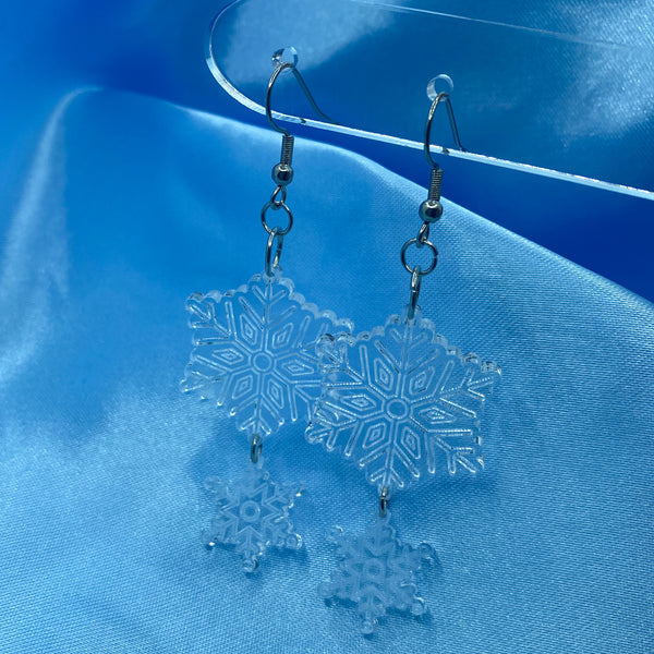 Christmas Snowflake Earrings