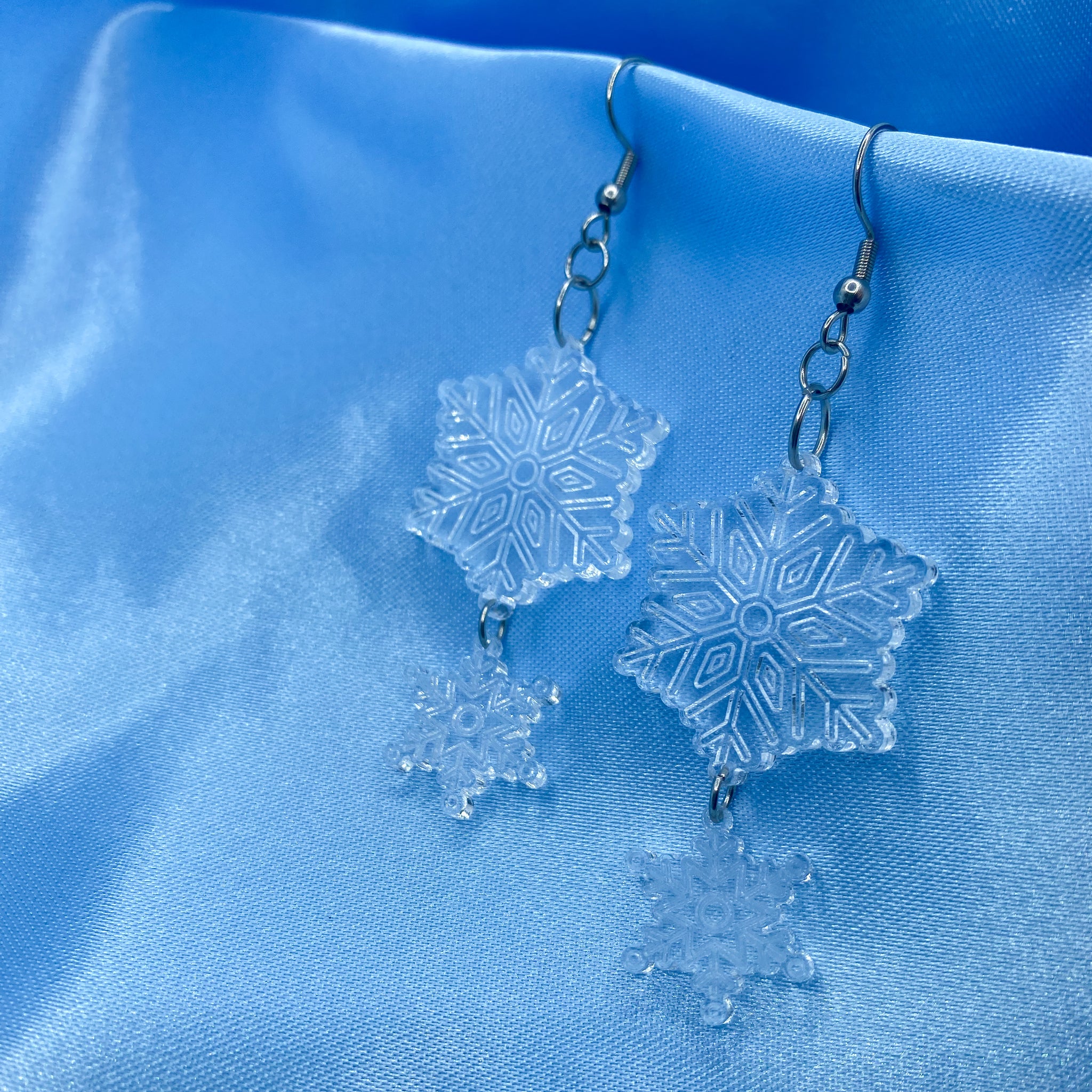 Christmas Snowflake Earrings