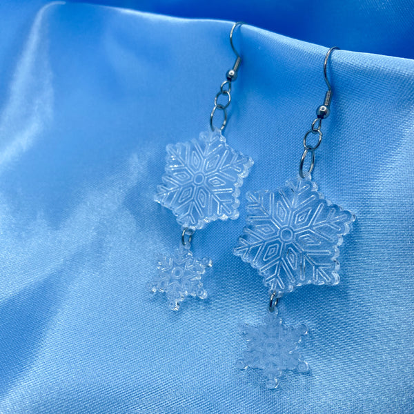 Christmas Snowflake Earrings